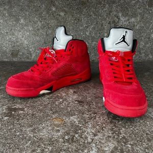 Air Jordan 5 Retro ‘Red Suede’, Authentic